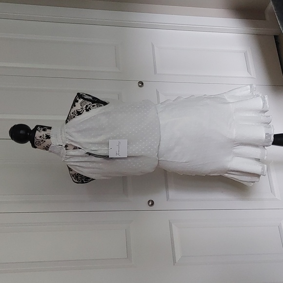 White Halter Dress - Picture 2 of 4